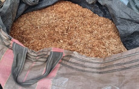 Chipped wood